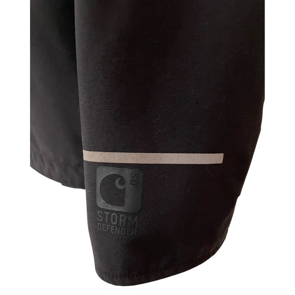 Carhartt Storm Defender Shoreline Hooded Work Jacket RL Carriers Waterproof XL - Picture 3 of 16